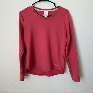 Pink Women’s Nike Thermafit Long Sleeve Shirt